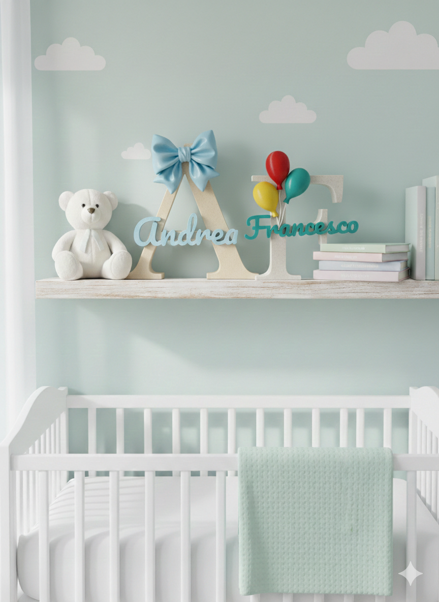 Lettere e nomi personalizzati