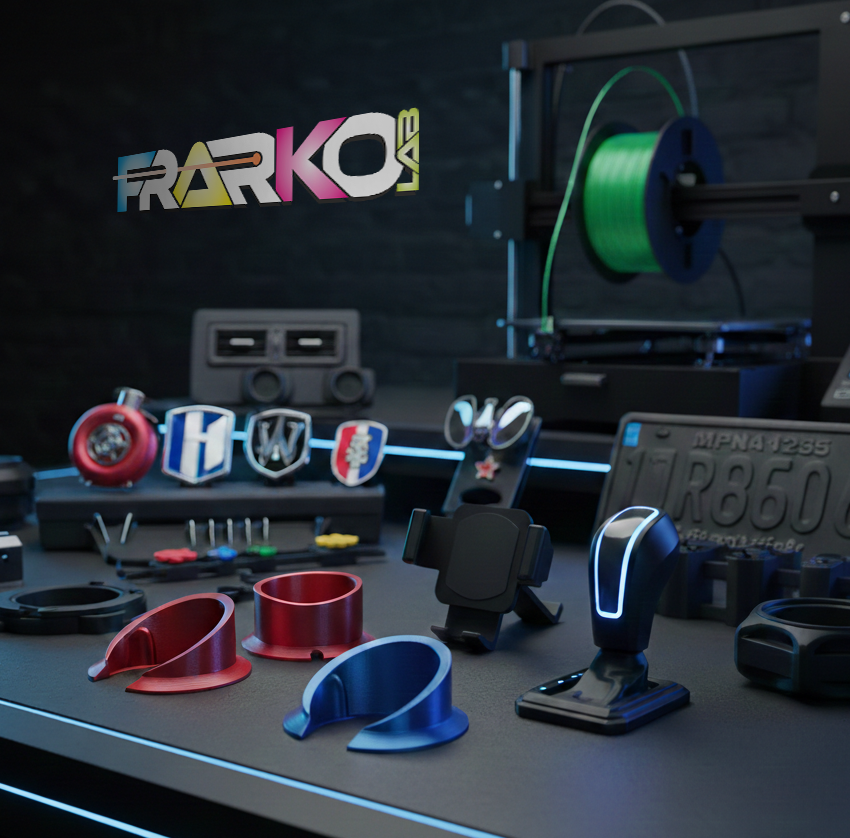 Accessori auto stampati in 3D