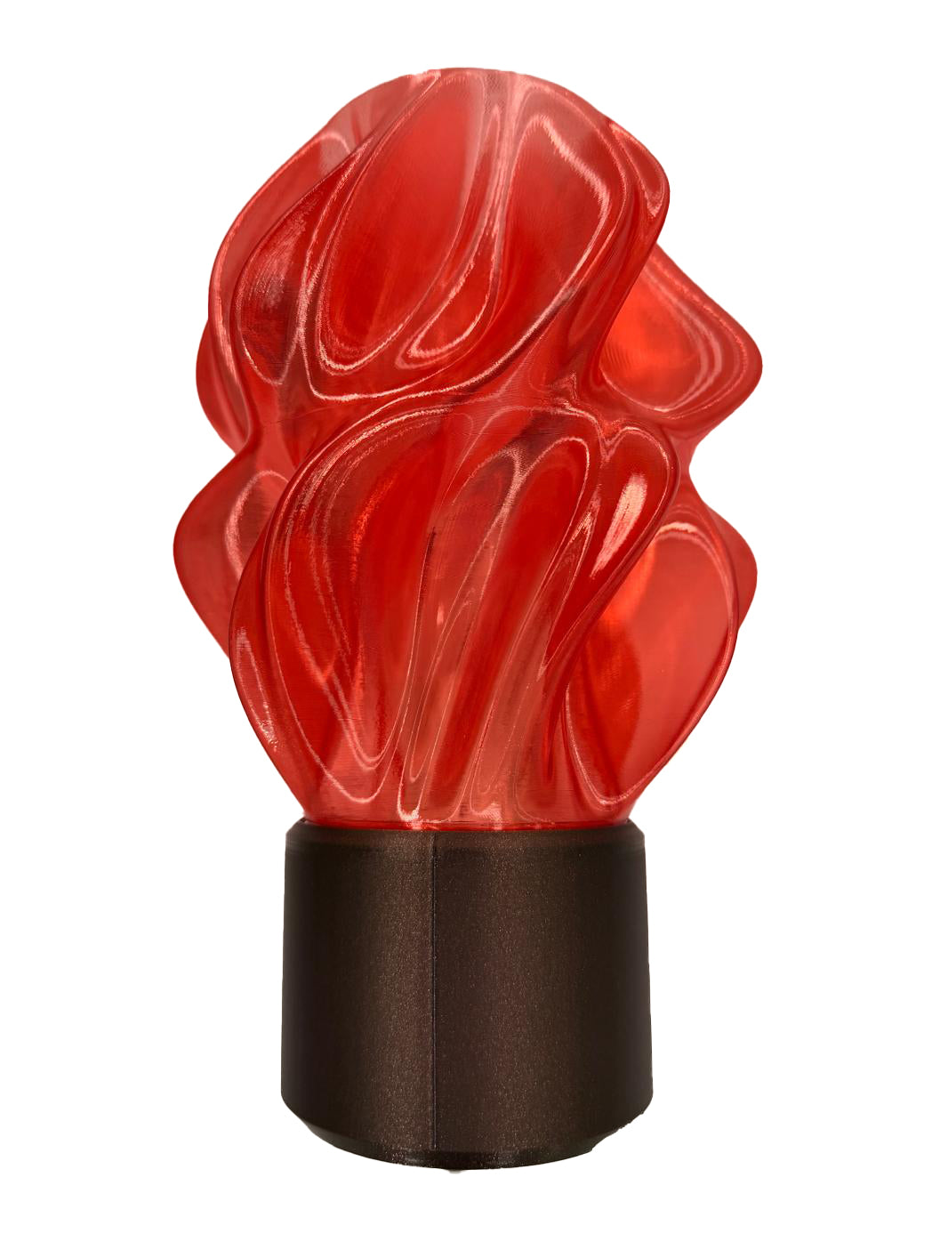 Lumina Wave – Lampada di Design a Flusso Organico
